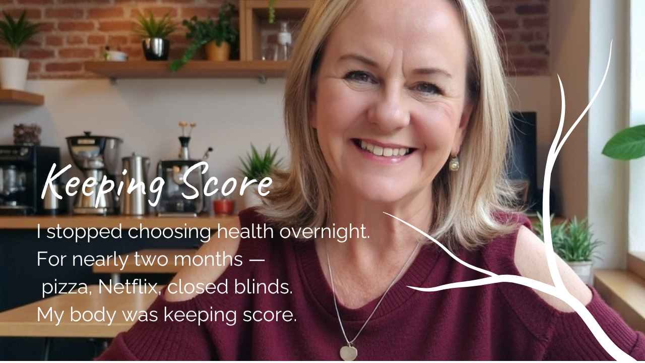 Pizza, Netflix and a 12cm Cyst — What Happens When You Stop Choosing Health | White Branches